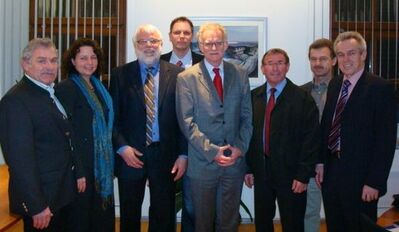 Hans Heim, Ruth Müller, Martin Güll, Herbert Lohmeyer, Uli Pfaffmann, Heribert Rauscher , Martin Hujber und Bgm. Wittman
